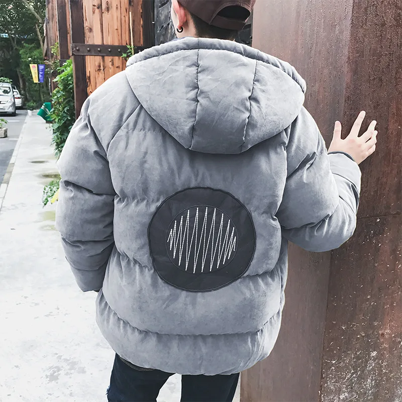 

2018 Winter Jacket Men Thick Hip Hop Streetwear Padded Warm Hoodie Parkas Coat Casual Outerwear Brand Men Youth Overcoat Jacket
