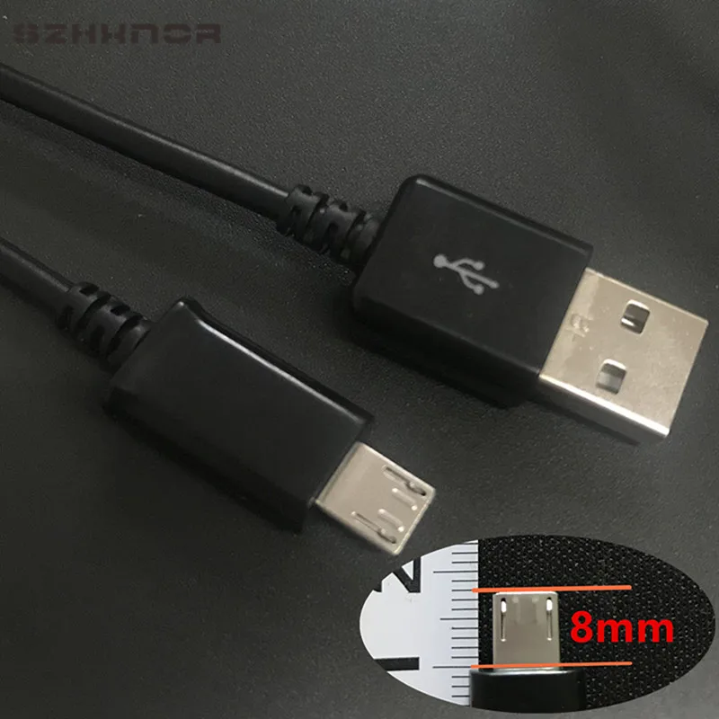 Зарядное устройство с удлиненным наконечником 8 мм micro usb 5 В 2 А для Samsung Galaxy S7 E7 E5 A7