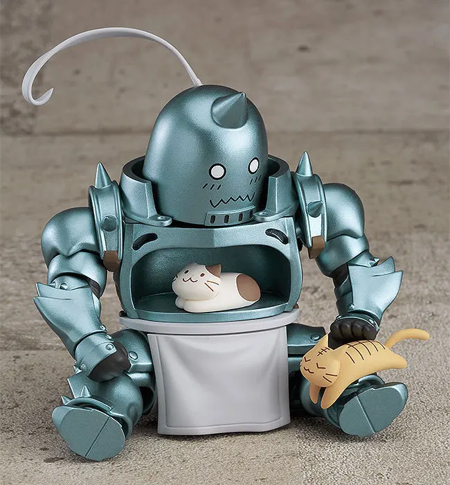 Дешево Стальной алхимик Альфонс Элрик Nendoroid 796 ПВХ фигурку версии Кукла коллекционная модель игрушка в подарок