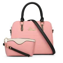 luxury composite bag women handbag fashion alligator shoulder crossbody bags socialite female clutch solid zipper pu totes Y742