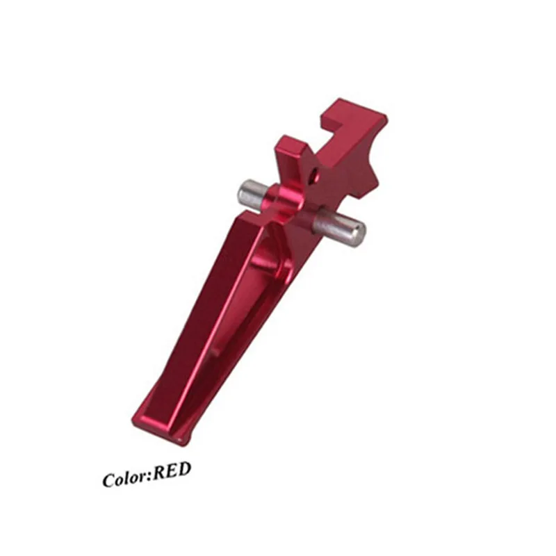 Принадлежности для охоты IPSC ЧПУ Алюминий таймер триггера для M4/M16 страйкбола AEG - Цвет: Red