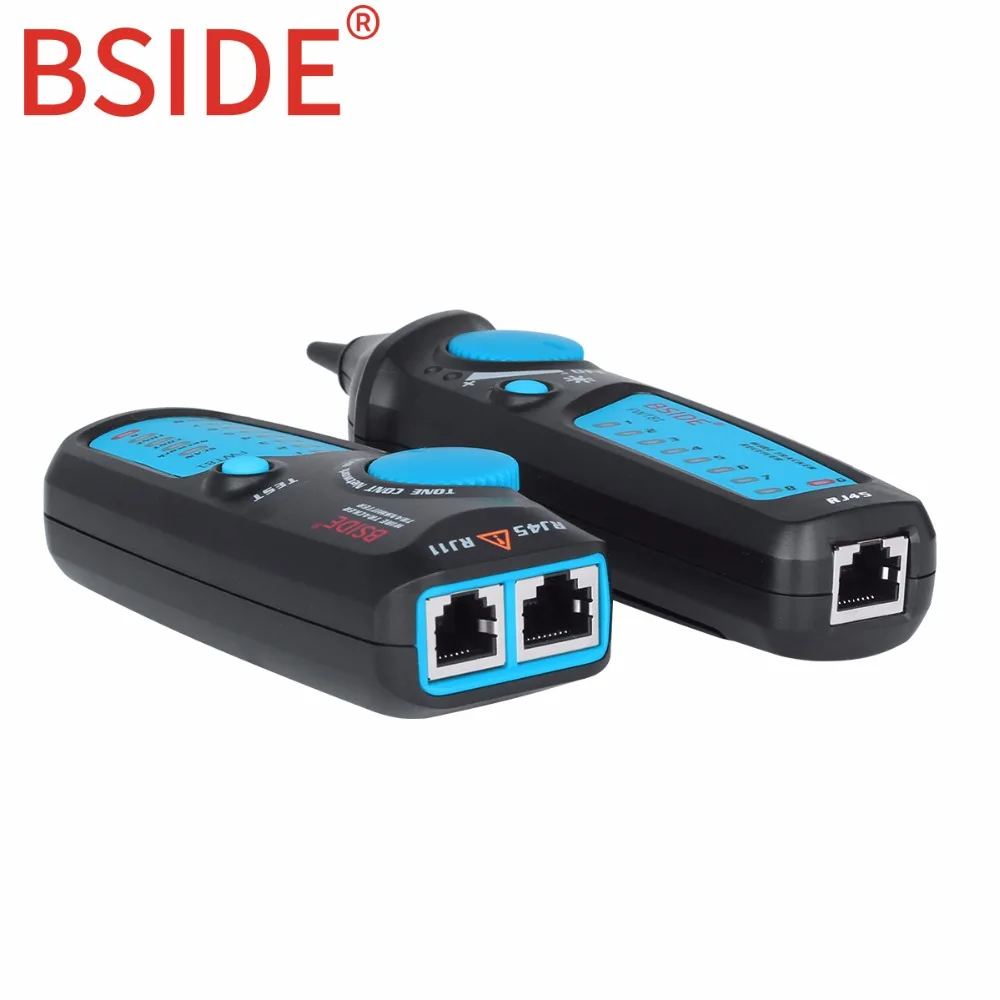 Bside FWT81 كابل المقتفي RJ45 RJ11 سلك الهاتف شبكة LAN التلفزيون الكهربائية خط الباحث الفاحص