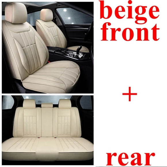 Автомобильный чехол для сиденья Volkswagen Passat b5 b6 b7 b8 polo Touareg golf 4 5 6 7 BORA CANDY MAGOTAN Sagitar SPORTSVAN PHIDEON GOL - Название цвета: beige standard