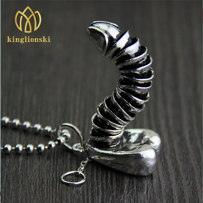 Sterling Silver Jewelry Funny Male Genitalia Pendant Male Penis Can