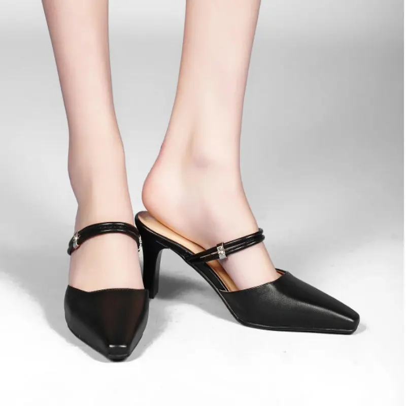 

Y518 Women'sPumps fashion style summer indoor pu Women's solid Pumps good quality