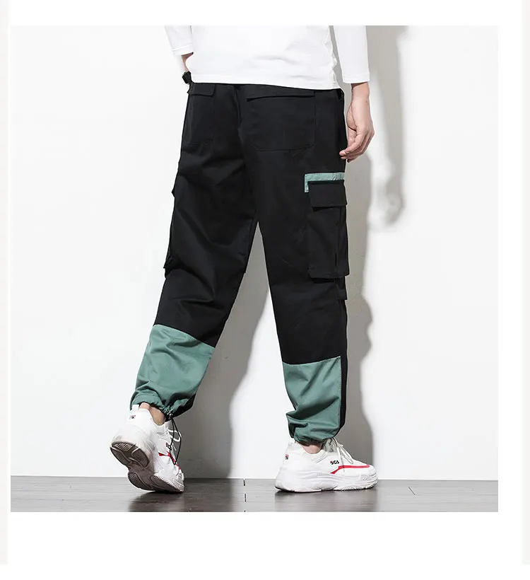 Мужские брюки карго,, мужские камуфляжные штаны в стиле хип-хоп, мужские и женские уличные штаны для бега, спортивные штаны, мужские лоскутные турсины, 4XL 5XL, спортивные штаны