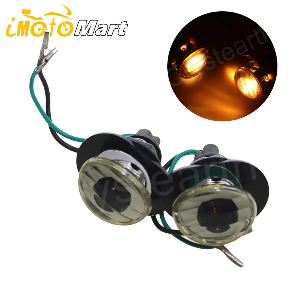 

Motorcycle Smoke Flush Mount LED Turn Signal Indicator Light Lamp For Kawasaki ZZR600 ZZR 600 2005 2006 05 06