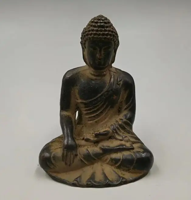 

Collection archaize brass Sakyamuni Buddha crafts statue