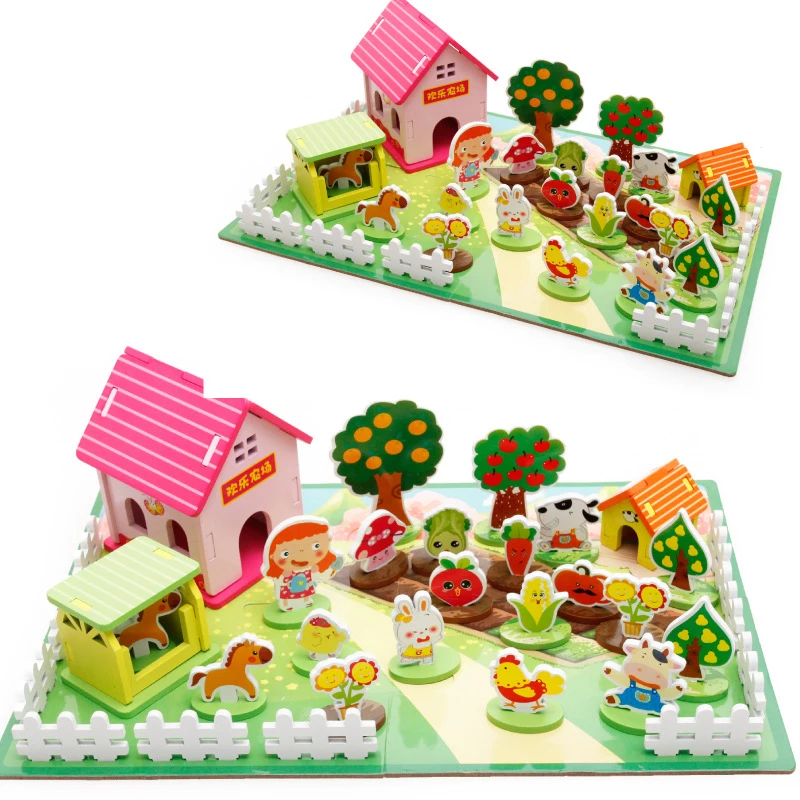 toy zoo buildings