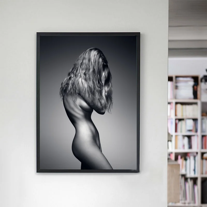

Sexy Woman Body Art Painting Art Silk Poster for Wall Decoration Painting