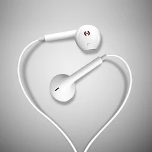 Qijiagu 100 шт. Внутриканальные наушники с микрофоном объем Управление Динамик гарнитура для большинства телефонов