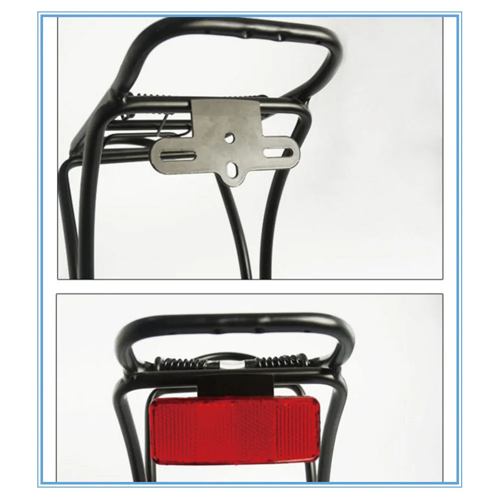 Bicycle Bike Safety Caution Warning Reflector Disc Rear Pannier Racks BestD/&NIU