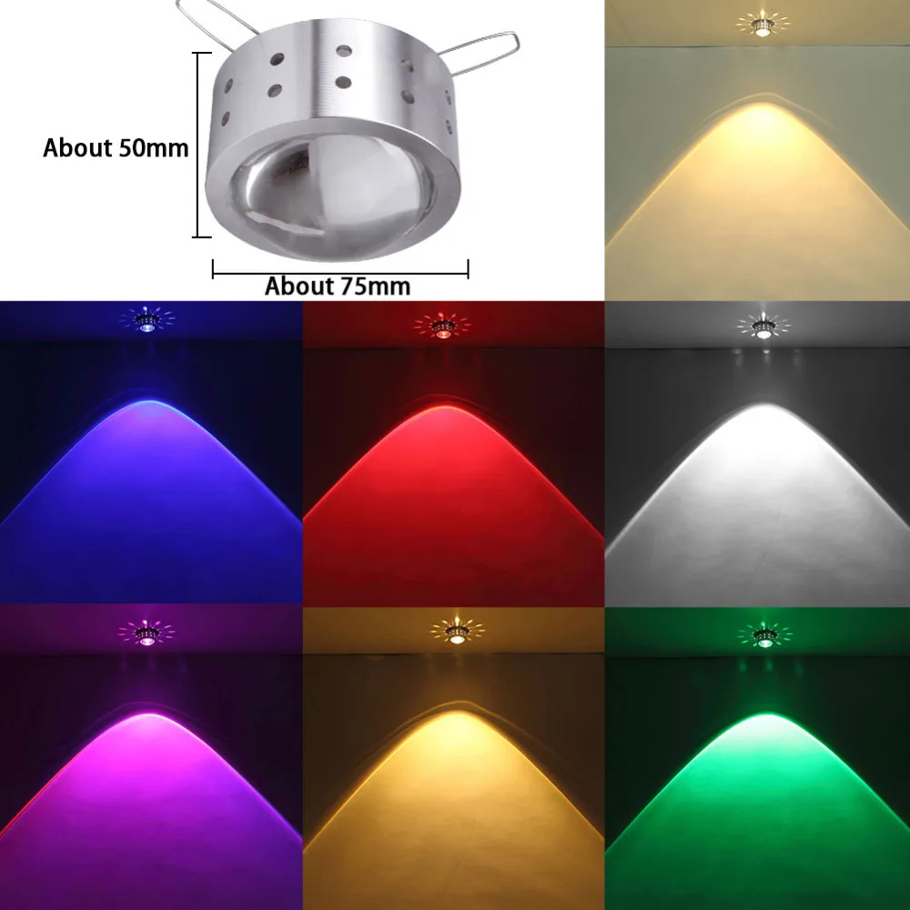 Настенный светильник RGB светодиодный 3 Вт|Потолочные лампы| |