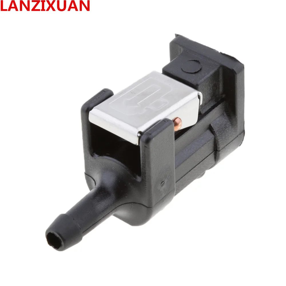 Boat Engine Fuel Line Connector Outboard Motor 6mm For Yamaha Fits 1/4" Black Boat Engine Fuel Line Connector Outboard Motor 6mm For Yamaha Fits 1/4" Black