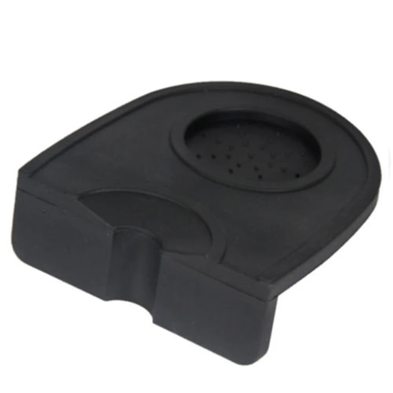 JX-LCLYL New Barista Coffee Espresso Latte Art Pen Tamper Holder Silicone Pad Mat Black