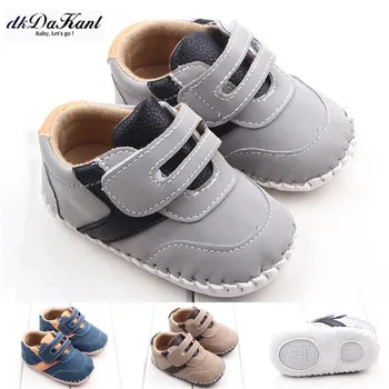 

dkDaKanl Baby Shoes Non-skid Soles Children Shoes Soft Bottom First Walkers Kids Boy Shoes HS1000