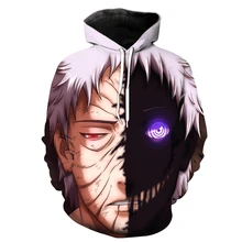 Naruto Print Men’s Hoodies
