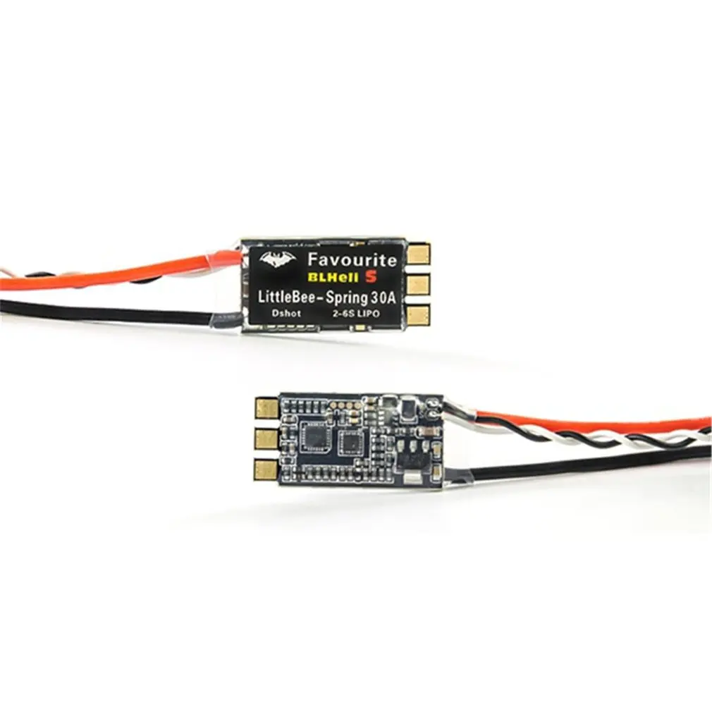 

4PCS Favourite FVT LittleBee 20A-S 30A-S ESC BLHeli_S OPTO 2-6S Mulitshot Oneshot42/125 Electronic Speed Controller for RC Model