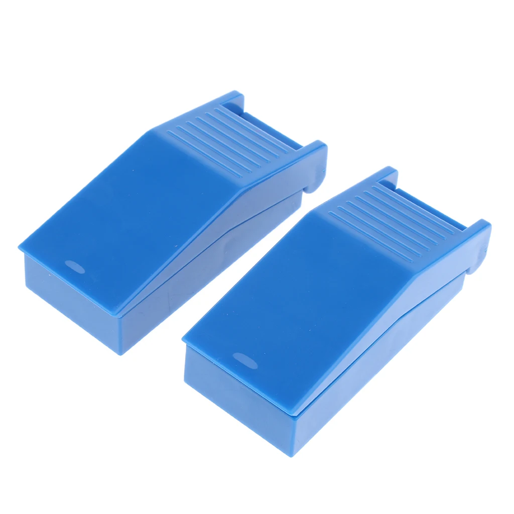 Pack of 2pcs Blue Durable Pill Cutters Tablet Dividers Perfect Medicine Slicers for Home Travel Use