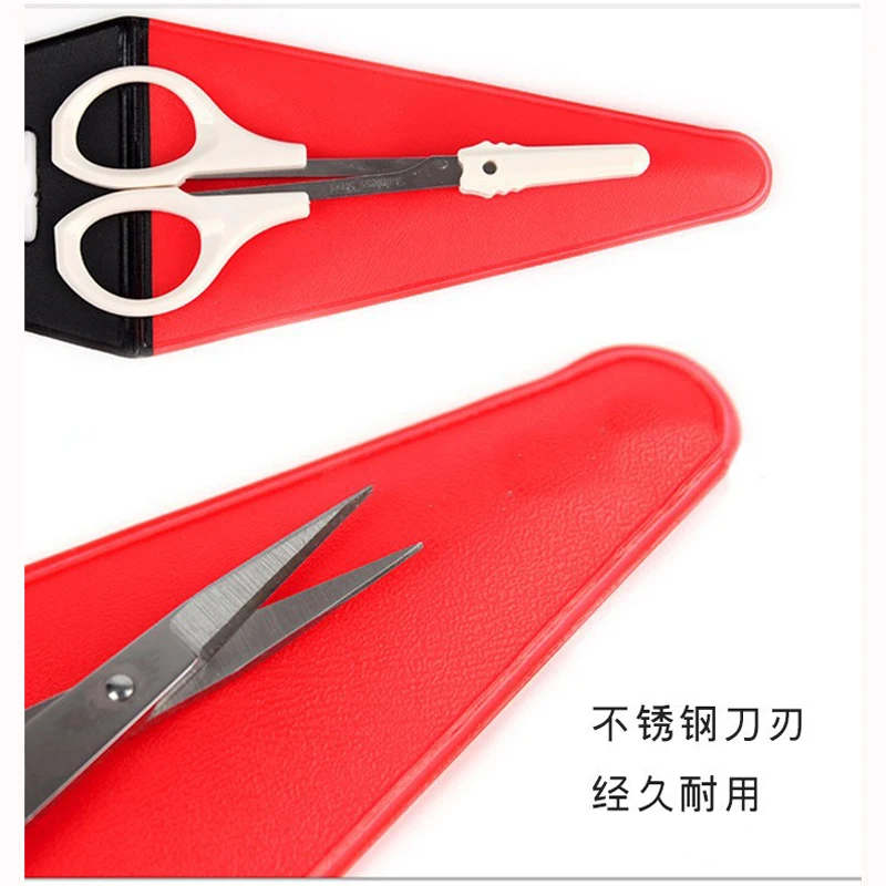 Sharp Tip Makeup Eyebrow Scissors Stainless Steel Curved Tip Nose Hair Cutter Manicure Nail Dead Skin Remover Trimming Tool nose hair scissors,eyebrow scissors,stainless steel scissors,manicure scissors,facial hair scissors