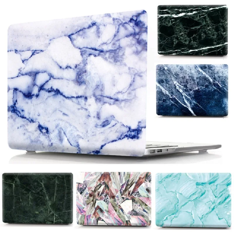Для MacBook new Pro 13 2017 2018 чехол для сенсорной панели A1706 A1708 A1989 мраморный Жесткий ПК mac