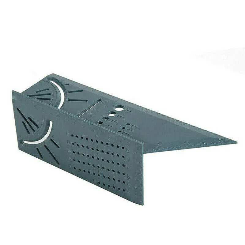 3D Mitre Angle Measuring Ruler Multifunction Square 45 Degree 90 Crossing | Инструменты