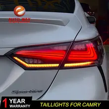 Автомобильный Стильный чехол для задних фонарей, чехол для Toyota camry RS-TYPE, задний фонарь, светодиодный задний фонарь, светодиодный DRL