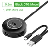 0.5m with micro usb