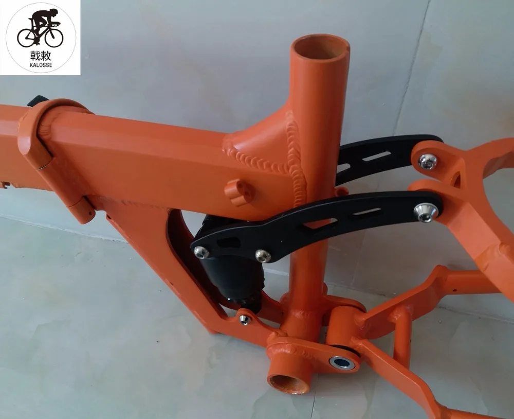 Perfect Soft-tail 175mm width   Children  Snow  mountain bicycle  frame   20*4.0 tiresfolding  bike frame 14