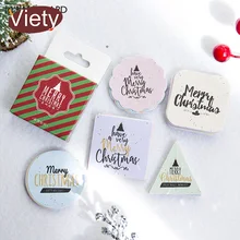 45 шт/рождественское поздравление Мини бумажные наклейки украшения DIY дневник в стиле Скрапбукинг печать наклейки kawaii канцелярские принадлежности