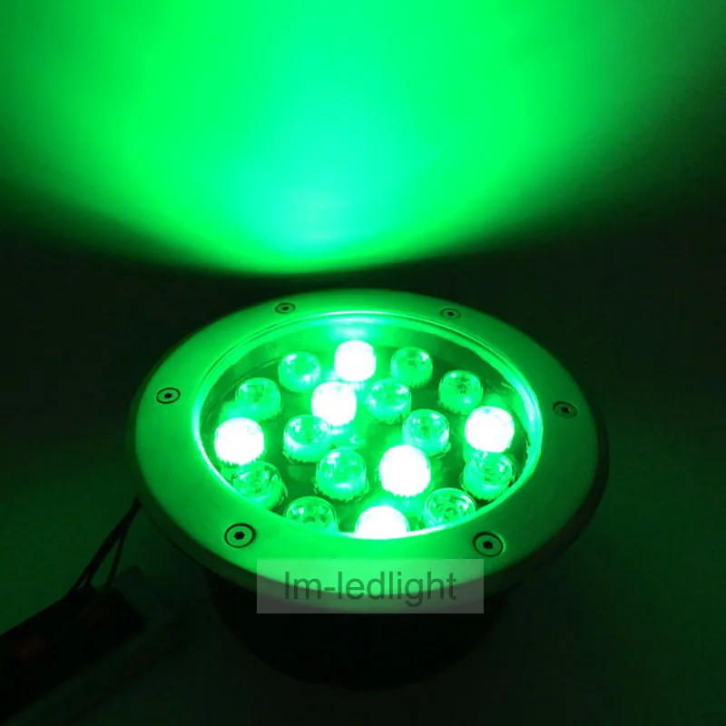 

Waterproof 18W LED decking lights dia200*H90mm lamp garden stainless steel warm / neture / pure white RGB pink garden spot light