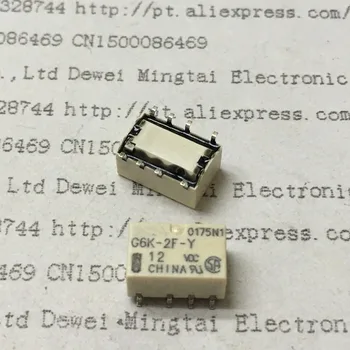 

50PCS/LOT G6K-2F-Y-12VDC G6K-2F-Y-DC12V G6K-2F-Y-12V G6K-2F-Y SOP 12V