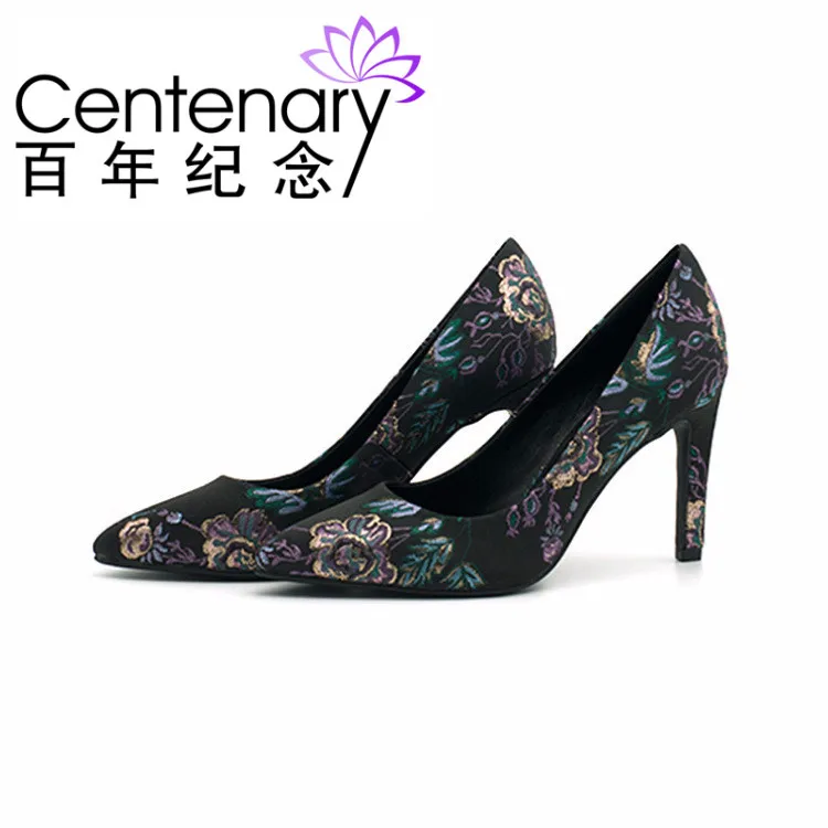 

2018 new ladies in the fall, casual shoes with high heels and high heels.