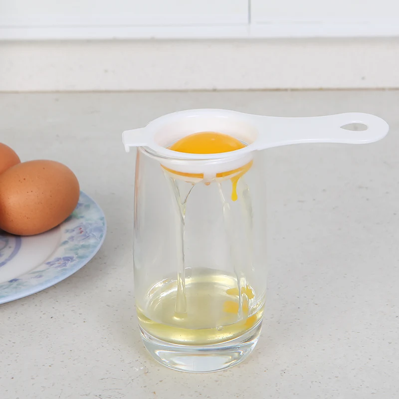Экологичный хорошего качества Яичный желток Белый сепаратор, разделитель яйца инструменты для яиц из ПП, для хранения пищевых продуктов материал кухонный инструмент