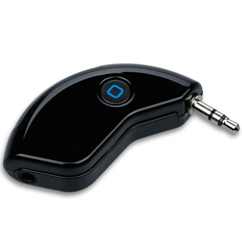 ABHU-Bluetooth потоковая передача музыки 3,5 мм стерео автомобильный Домашний Беспроводной аудио приемник адаптер Черный