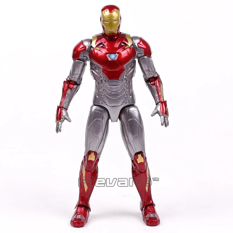 Iron Man Mark XLVII MK47 PVC Action Figure Collectible Model Toy in OPP Bag 18cm