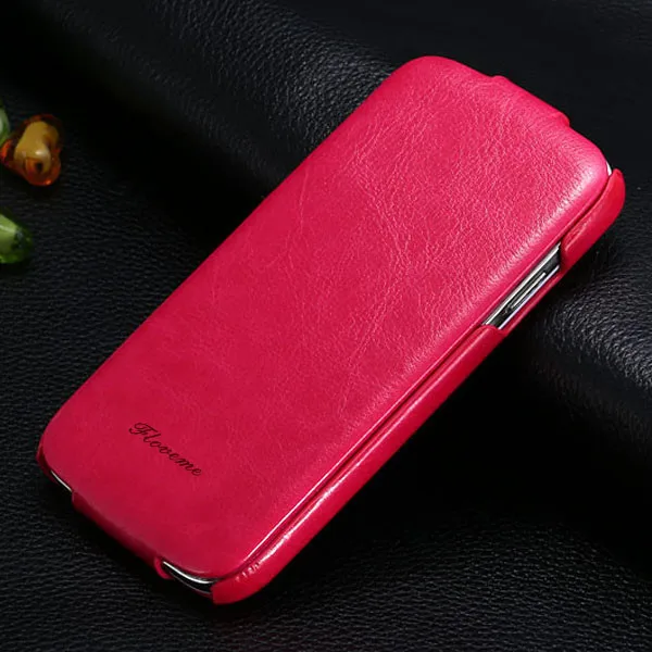Вертикальный Флип Ультратонкий Чехол Для Samsung Galaxy S4 I9500 Из Кожи Люкс Брендовый Роскошный Телефонный Защитный Футляр Для Сансунг Гелакси S 4 Аксессуары - Цвет: hot pink