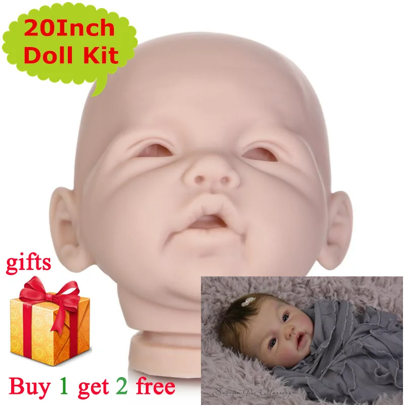 Reborn Crystal baby doll kit unpainted W/ FREE GIFT so cute and soft vinyl Reborn Crystal baby doll kit unpainted W/ FREE GIFT so cute and soft vinyl