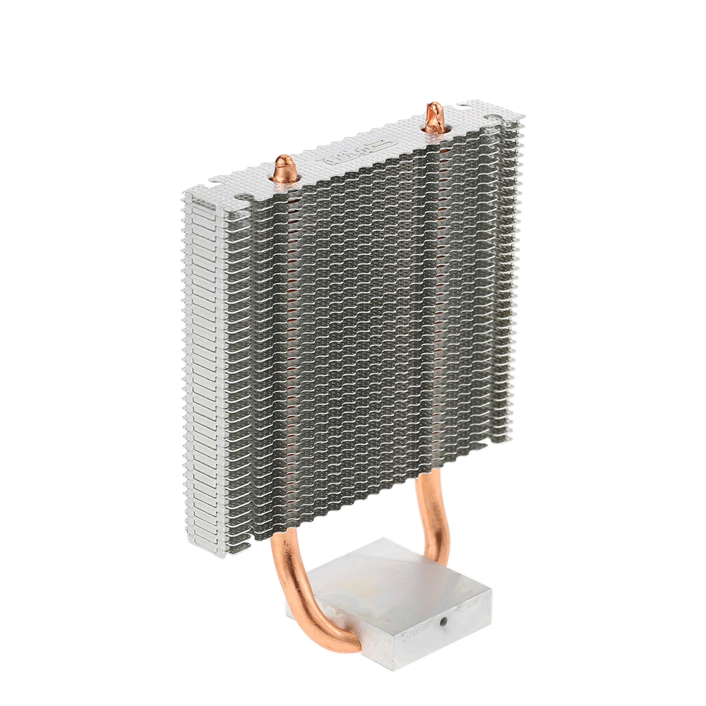 PCCOOLER cpu Cooler HB-802 2 тепловые трубы радиатор алюминиевая материнская плата радиатора/Northbridge кулер охлаждения поддержка 80 мм cpu вентилятор