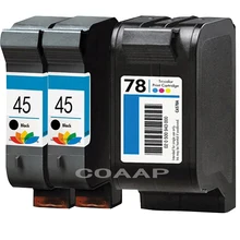3pk многоразового hp 45 78 картриджи для HP45 HP 78 Deskjet 1180C 1280 930 930 см 932C 933C 934C 855cxi 870c 870cse 870cxi