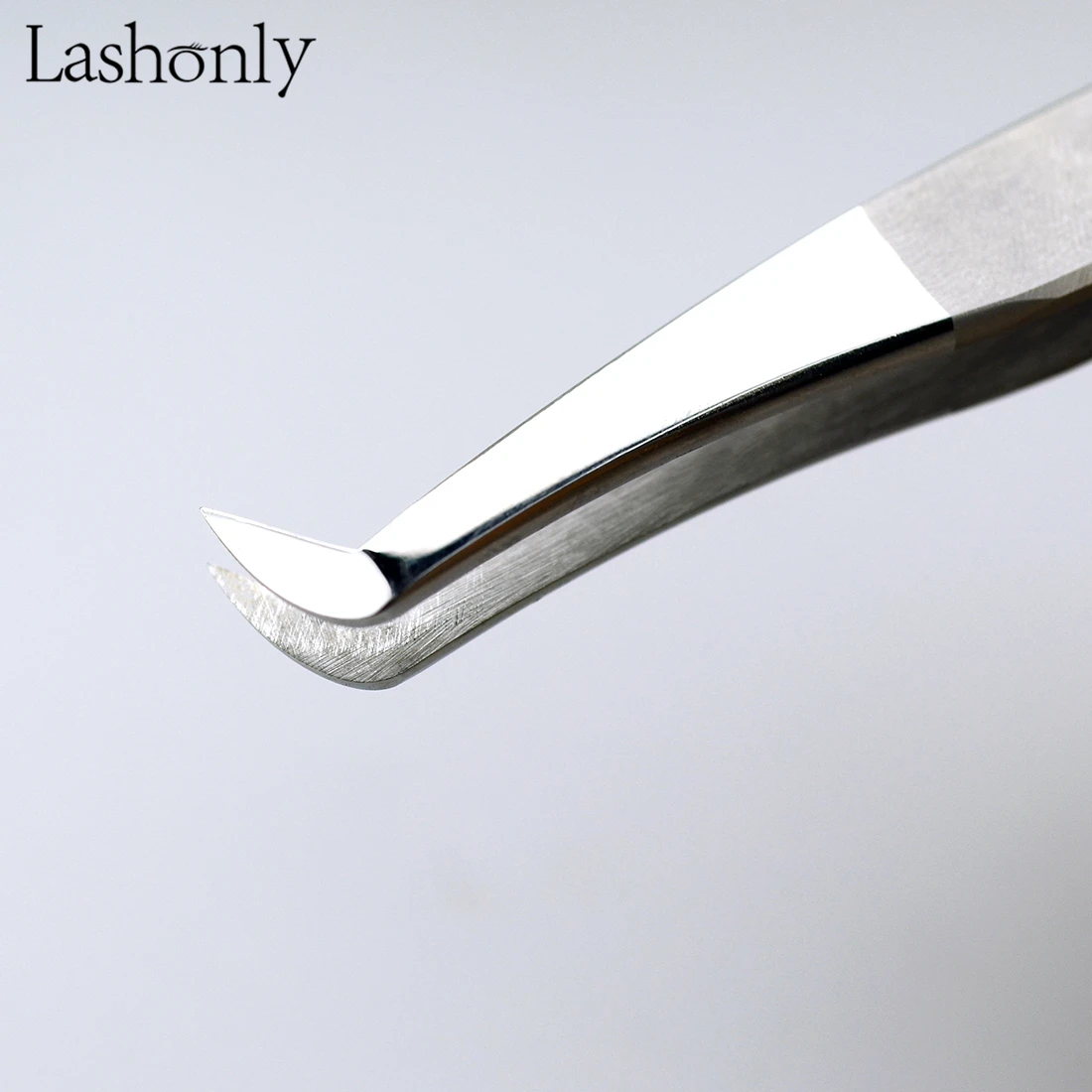 Пинцет для ресниц Lashonly AS09 объемный 3D 6D наращивания лучшее качество легкая