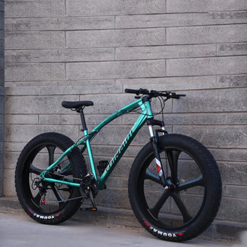 Bicycle Mountain Bike 26 inches Five Knife Wheel Cross-country Variable Speed Beach Bike Speed 21 24 27 Speed Bicycle Mountain Bike 26 inches Five Knife Wheel Cross-country Variable Speed Beach Bike Speed 21 24 27 Speed
