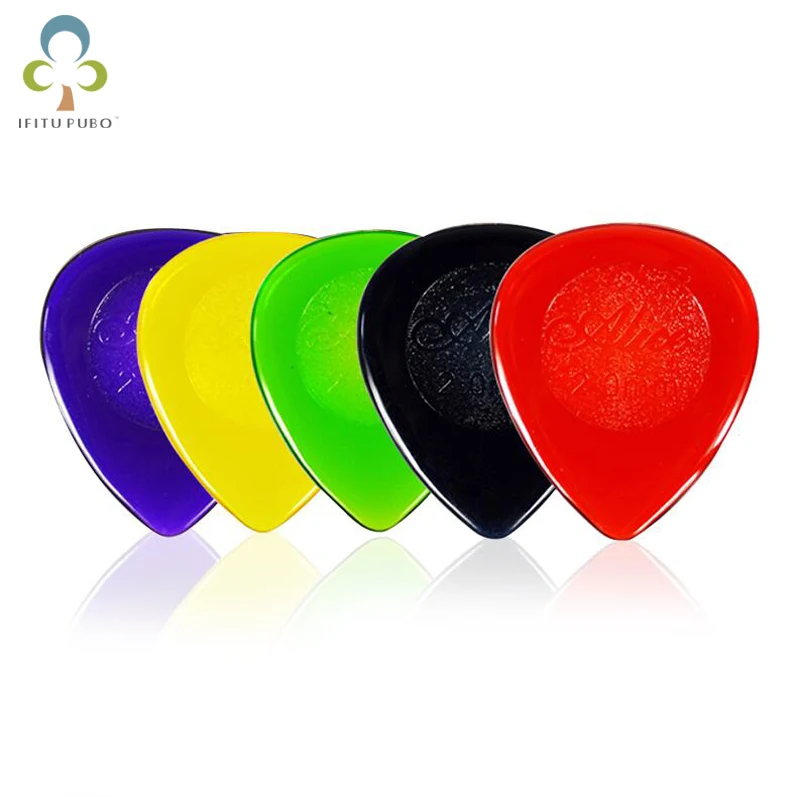 

10Pcs Alice Transparent Electric Bass Guitar Picks Waterdrop Shape Solo Picks Thickness 1.0 2.0 3.0 mm Guitar Accessories GYH