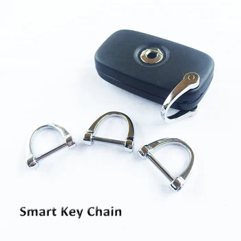 

Car Keychains horseshoe buckle Key chain Ring Decorating Key chain for Smart 451 453 Fortwo Forfour