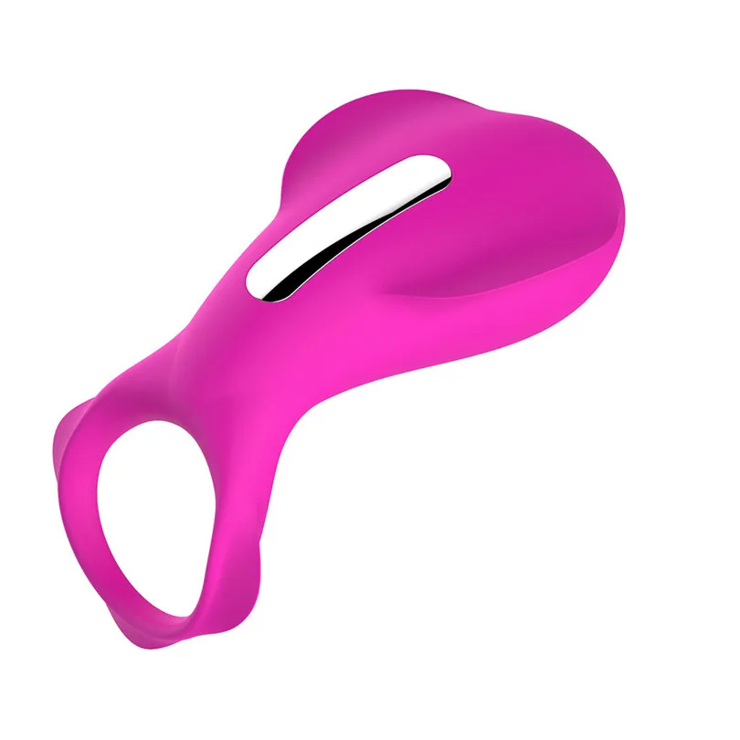 Cock Ring Delay Penis Rings Vibrator Silicone Sex Vibrator Ring For Penis Cock Extender Ring Delay Ejaculation Sex Man  (3)