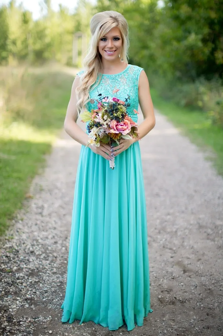 sea green bridesmaid dresses