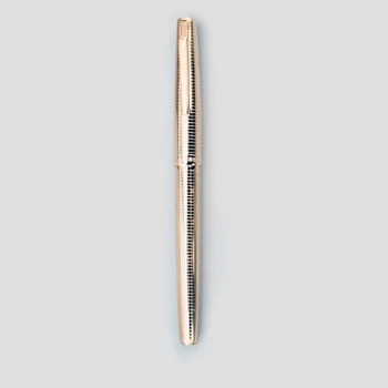 

Wingsung 235 Plaid Metal Iridium Fountain Pen Precious 1990s Full Aluminium Writing Pens School and Office Supplies Stationery