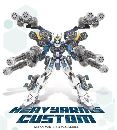 

Super Nova XXXG-01H2 Gundam Heavyarms Custom model kit MG 1/100 action figure assembly toy Heavy arms