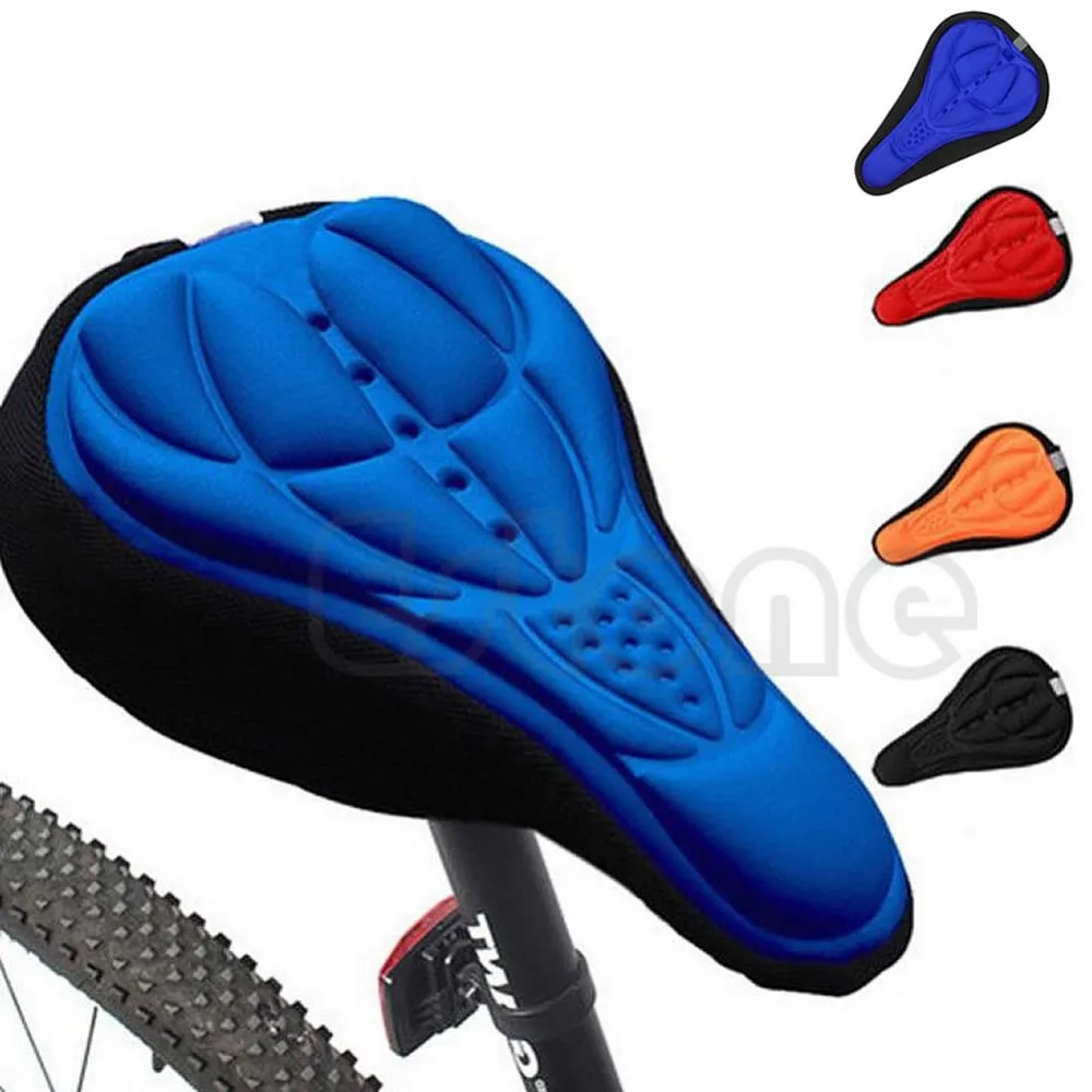 

New Sport Cycling Saddle Seat 3D Bicycle Bike Cover Gel Comfort Cushion Soft Pad
