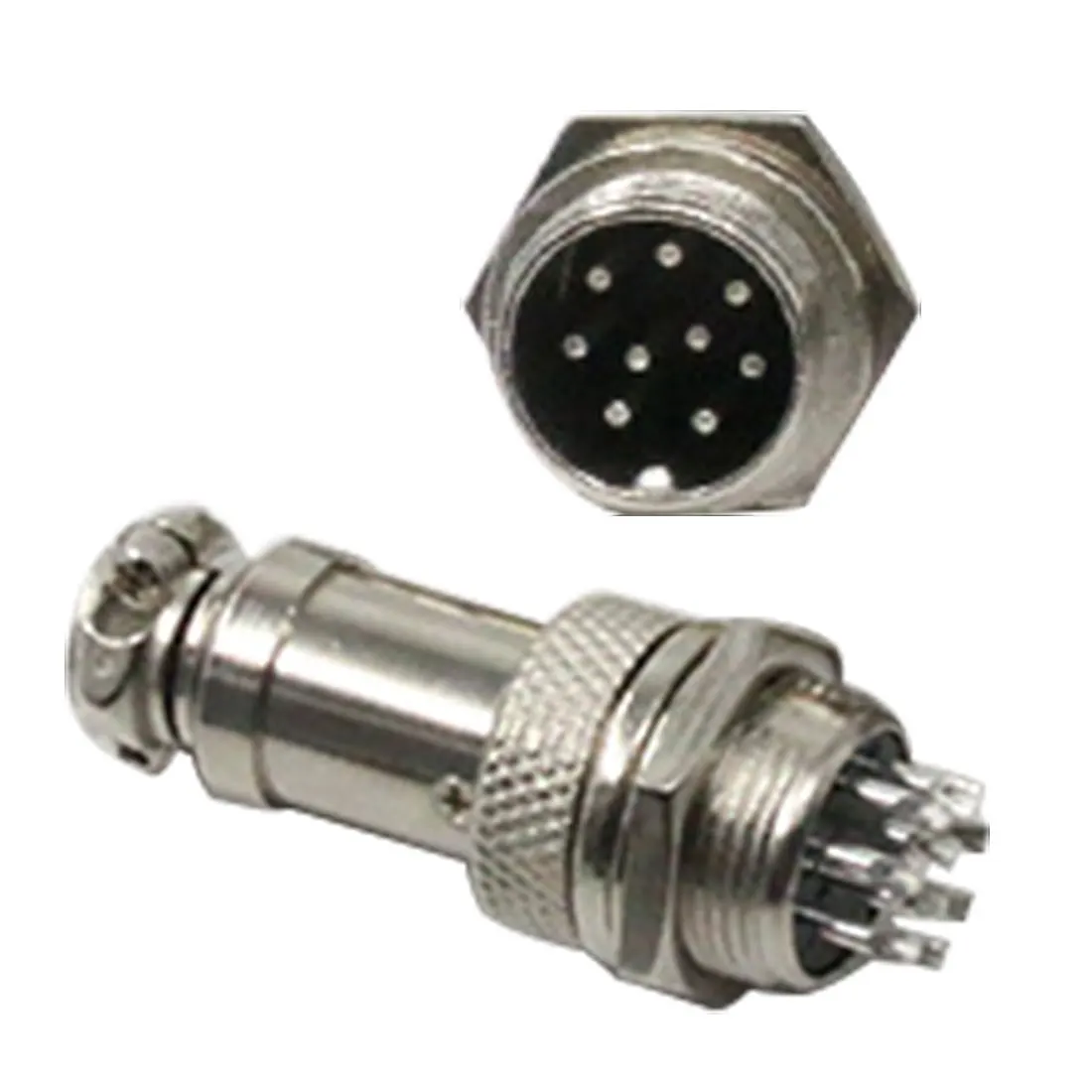 

GX16 Aviation Circular Connector 2/3/4/5/6/7/8/9/10 Pin Male Plug Female Socket Wire Panel Connector 16mm